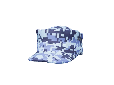 Blue Digital Utility Cap
