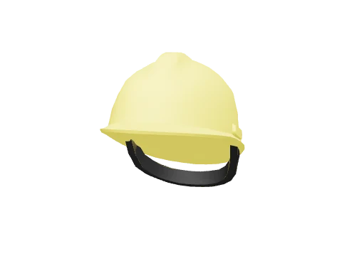 Yellow Construction Helmet