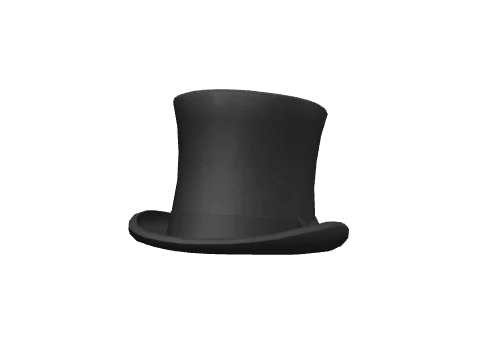 Black Top Hat
