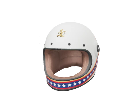 White JC Helmet