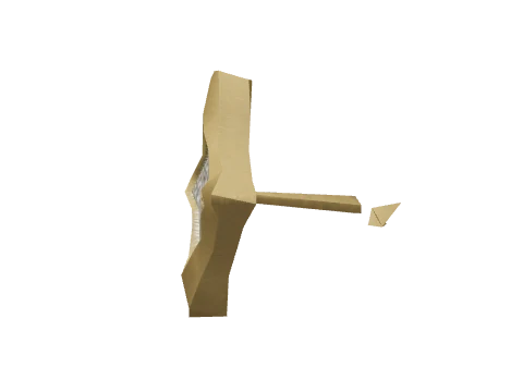 Gold Pillow Stud (R)