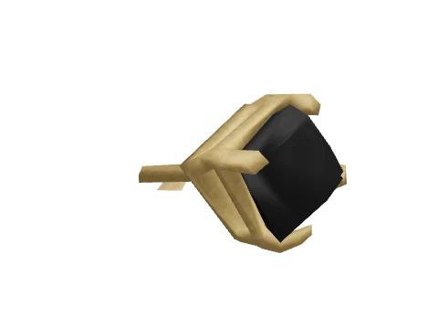 Gold Onyx Stud (L)