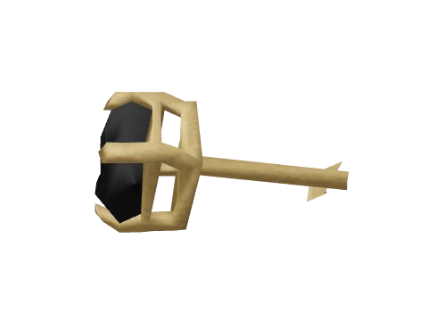 Gold Onyx Stud (R)