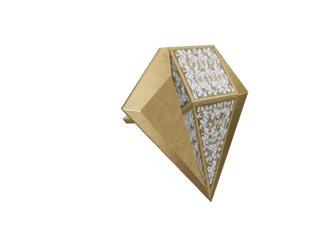 Gold Diamond Stud (L)