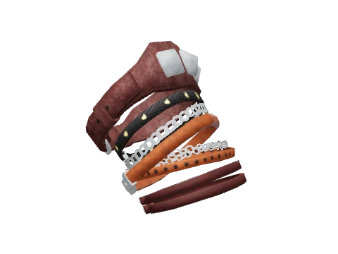 Ox Blood Bracelet Ensemble