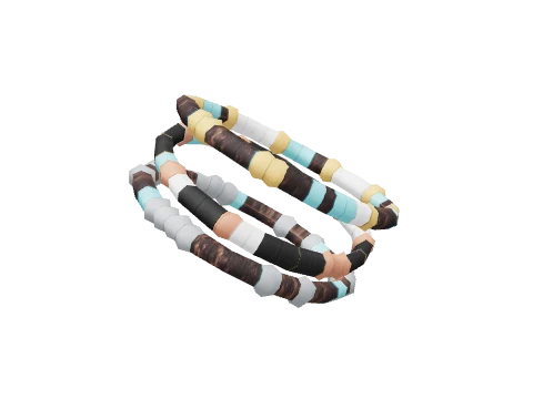Aqua Hippy Bracelet