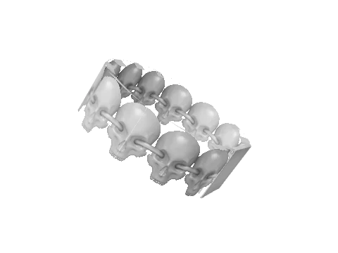 Skull Wrist Chain (R)