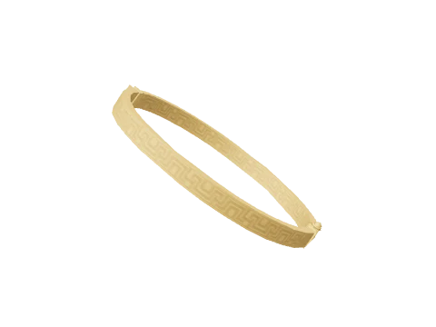 Gold Meander Bracelet