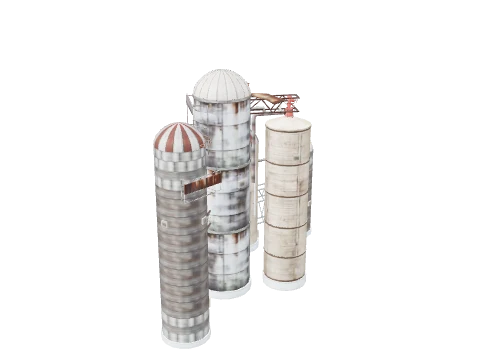 cs2_03_grainsilos, a GTA V map model