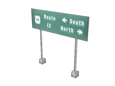 cs2_roads_sign_12_lod, a GTA V map model