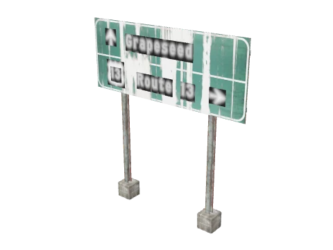 cs2_roads_sign_16, a GTA V map model
