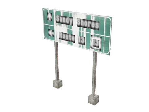 cs2_roads_sign_17, a GTA V map model