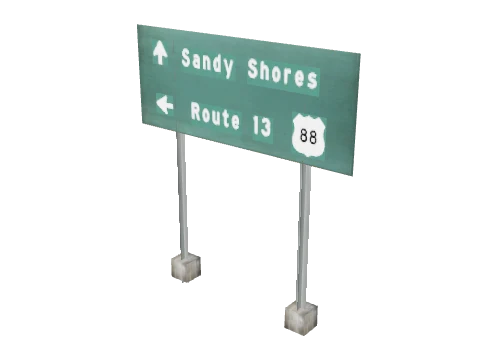 cs2_roads_sign_17_lod, a GTA V map model