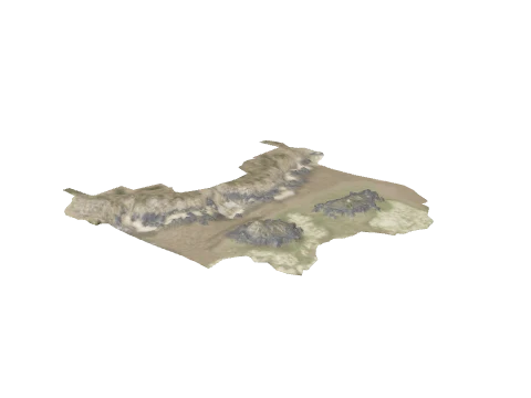 cs5_3_cliff01_slod1, a GTA V map model