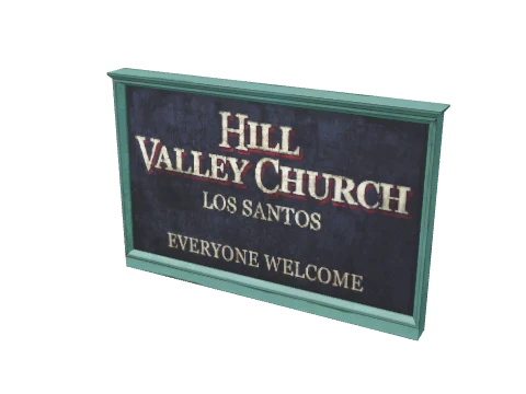 cs6_08_churchsign, a GTA V map model