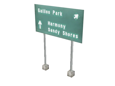 cs6_roads_sign_13_lod, a GTA V map model