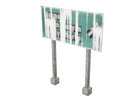 cs6_roads_sign_19, a GTA V map model
