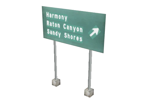 cs6_roads_sign_19_lod, a GTA V map model