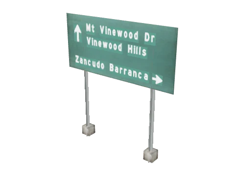 cs6_roads_sign_21_lod, a GTA V map model