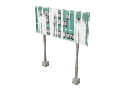 cs6_roads_sign_22, a GTA V map model