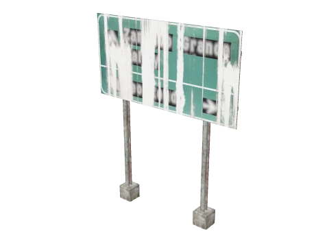 cs6_roads_sign_25, a GTA V map model