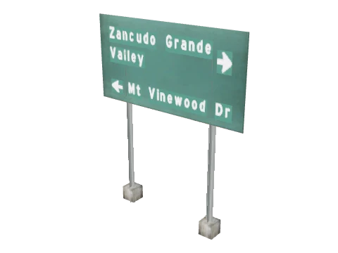 cs6_roads_sign_26_lod, a GTA V map model
