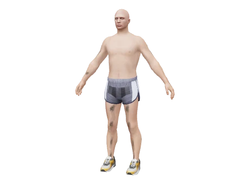 Burnt_Ped_Limbs, a GTA V damage pack or decal