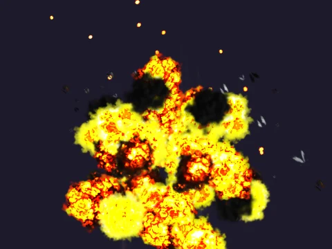 HUNTER_BARRAGE, a GTA V explosion