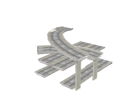 fwy_01_rd_08_lod, a GTA V map model