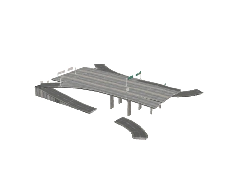 fwy_02_rd3b_slod1, a GTA V map model