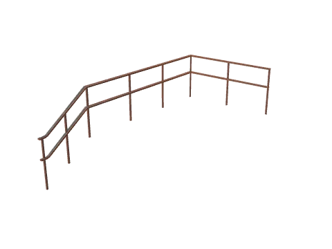 id1_09_railings8, a GTA V map model