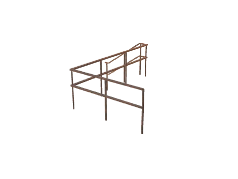 id1_17_railings4, a GTA V map model