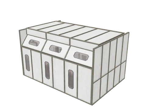 v_45_spraybth, a GTA V map model