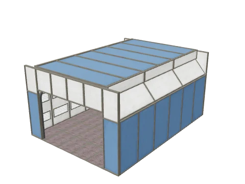 v_46_spraybth, a GTA V map model