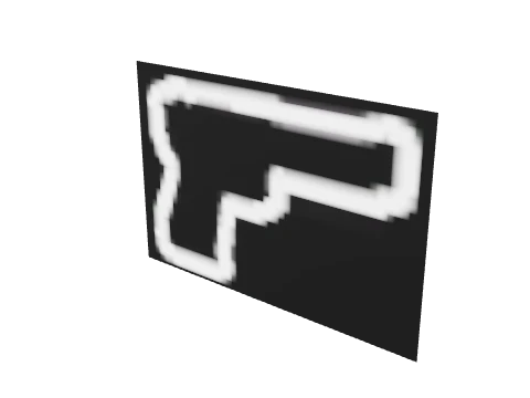 v_ilev_gcshape_pistol50_25, a GTA V map model