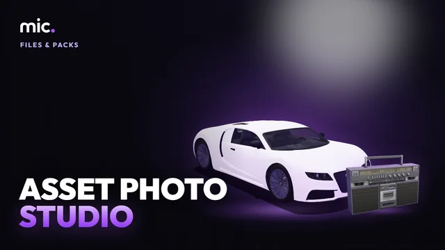 Asset Photo Studio: Pictures of vehicles, clothes and props for dealerships, clothing shops and inventories, made without the game: clean, framed and lit the same every time.
